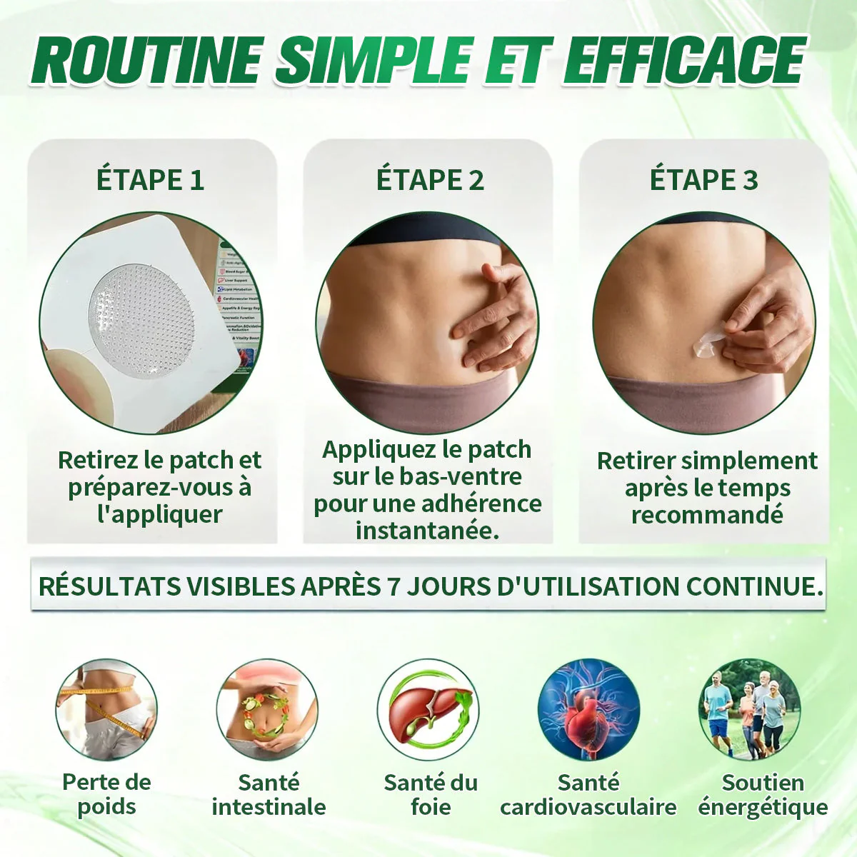 🇫🇷Pharmacie en ligne française🏥𝐏𝐮𝐫𝐞𝐥𝐨𝐫𝐚® NAD × 𝑬𝑮𝑪𝑮 20-𝒆𝒏-𝟏 𝐏𝐚𝙩𝙘𝙝 𝙈𝙞𝙘𝙧𝙤𝙣é𝙚𝒅𝒍𝒆 𝑨𝒗𝒂𝐧𝐜é 𝙉𝙖𝒏𝒐 (𝐔𝐧𝐞 𝐬𝐞𝐮𝐥𝐞 𝐟𝐨𝐢𝐬 𝐩𝐚𝐫 𝐣𝐨𝐮𝐫, 𝐜𝐡𝐚𝐧𝐠𝐞𝐦𝐞𝐧𝐭𝐬 𝐯𝐢𝐬𝐢𝐛𝐥𝐞𝐬 𝐞𝐧 𝟕 𝐣𝐨𝐮𝐫𝐬) ✅𝐏𝐨𝐮𝐫 𝐥’𝐨𝐛é𝐬𝐢𝐭é, 🅟🅔🅐🅤 🅡🅔🅛â🅒🅗é🅔,𝐝𝐢𝐚𝐛è𝐭𝐞, 𝐚𝐩𝐧é𝐞 𝐝𝐮 𝐬𝐨𝐦𝐦𝐞𝐢𝐥, 𝐩𝐫𝐨𝐛𝐥è𝐦𝐞𝐬 𝐚𝐫𝐭𝐢𝐜𝐮𝐥𝐚𝐢𝐫𝐞𝐬, 𝐞𝐭 𝐛𝐢𝐞𝐧 𝐩𝐥𝐮𝐬 - Image 7